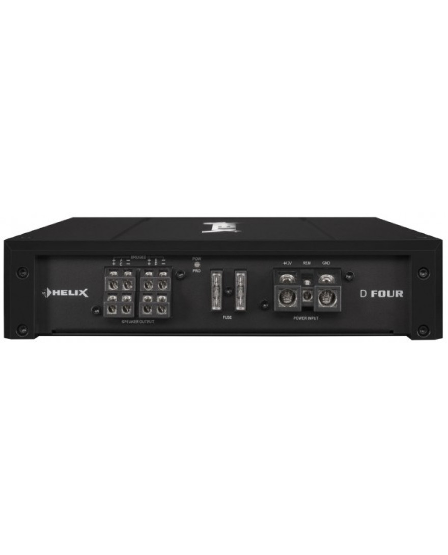 HELIX D FOUR  4 Channel 520 Watts Peak Power Car Amp Amplifer With Active Crossover